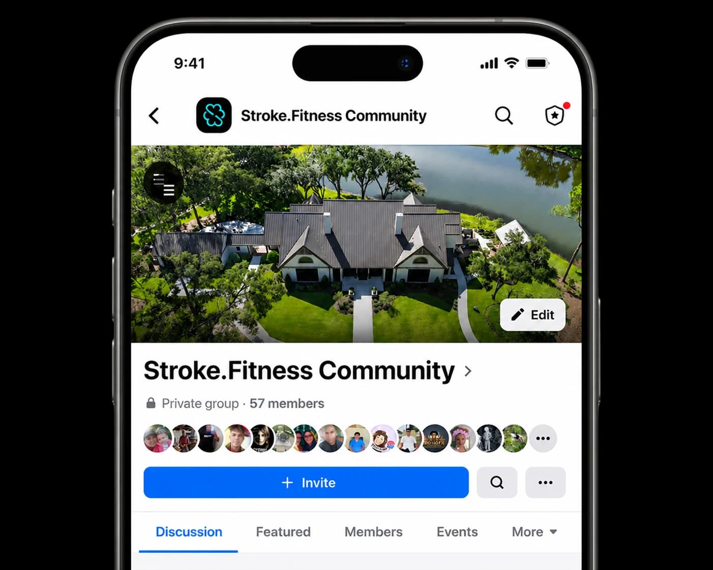 Private Facebook group