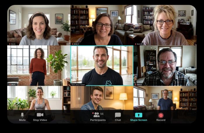 Weekly live calls